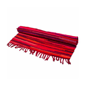 Small Rag Rug - 50x90cm - premium quality - Shocking Pinks  (VRUG-12)