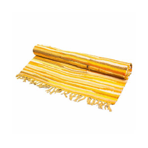 Small Rag Rug - 50x90cm - premium quality - Sunrise Oranges  (VRUG-14)