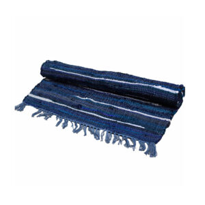 Small Rag Rug - 50x90cm - premium quality - Charcoal Greys (VRUG-15)