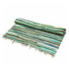 Large Rag Rug - 150x90cm - premium quality - Natural Greens  (VRUG-19)
