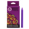 Manifest Magic Candles (pack of 12) - Purple - Crown Chakra  (MMC-07)