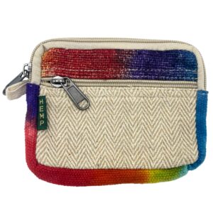 Tiedye Hemp Square Pouch (HempB-21)