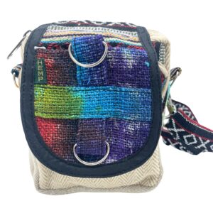 Tiedye Hemp Messenger Bag (HempB-22)