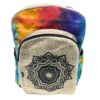 Tiedye Hemp Large Backpack - Mandala  (HempB-31)