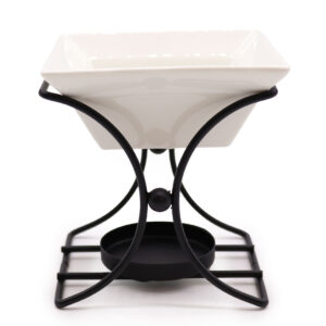 Ceramic & Metal Square Stand  (CDes-16)
