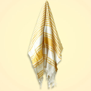 Hamman Spa Towel - Sunrise Yellow - 90x170cm  (HST-01)