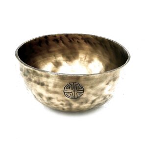 Large Nepalese Moon Bowl - (approx 850g) - 17cm (Tib-100)