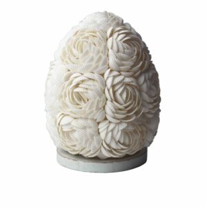 Boho Sea Shell Lamp - Rose Oval - 20cm  (BBSL-04)