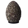 Boho Sea Shell Lamp - Chocolate Twist Oval - 20cm  (BBSL-07)