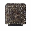 Boho Sea Shell Lamp - Chocolate Twist Square - 15cm  (BBSL-08)