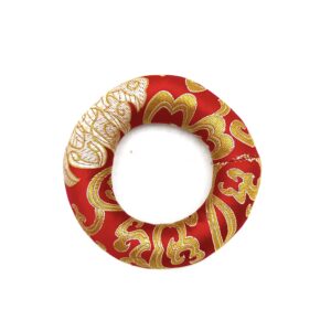 Hoop Cushion 10cm (for 12-14cm Singing Bowl) - Red  (TibA-15)