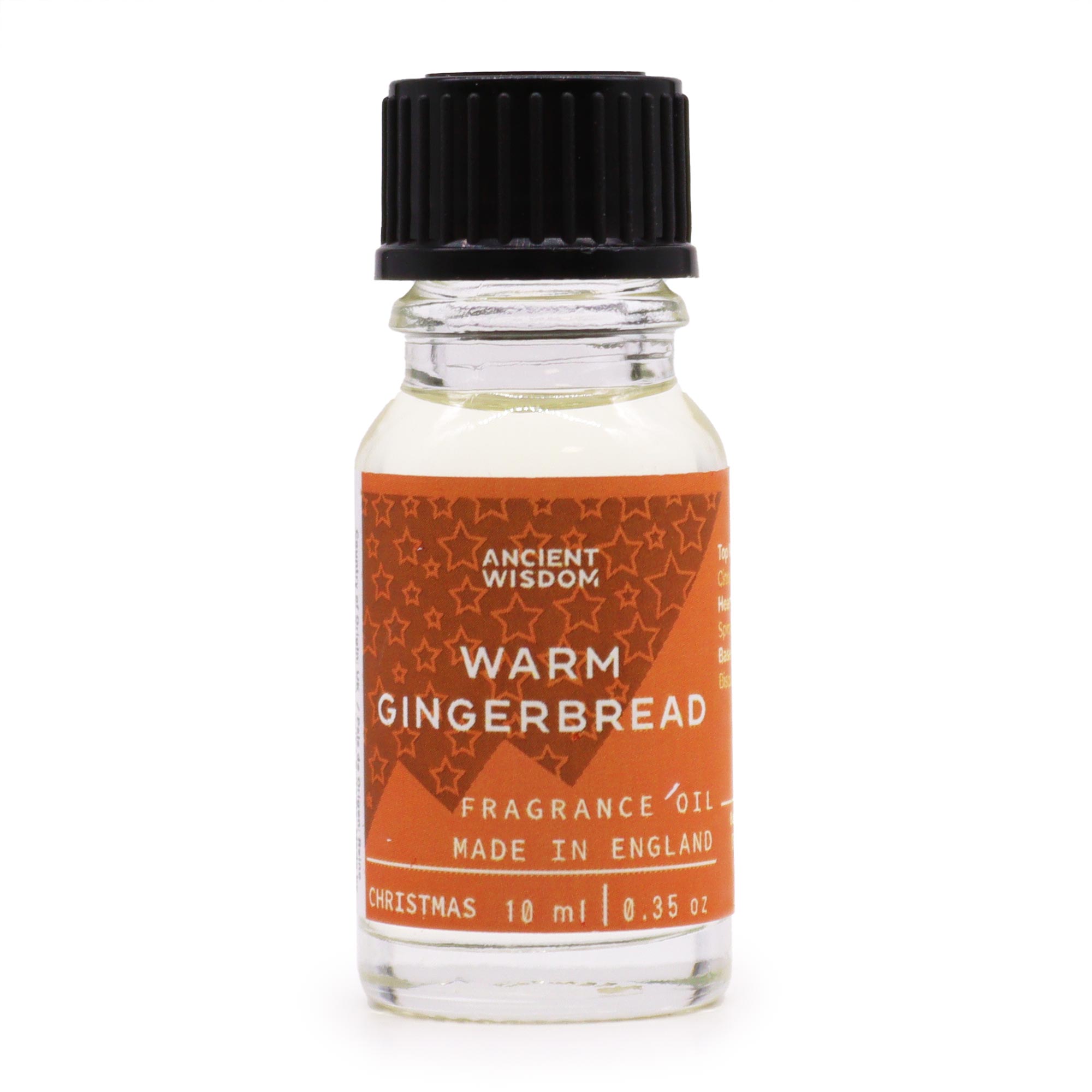 Warm Gingerbread Fragrance Oil 10ml (AWFO-98)