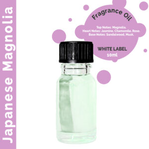 10ml Japanese Magnolia Fragrance Oil - UNLABELLED  (ULFO-31)