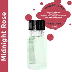 10 ml Midnight Rose Fragrance Oil - UNLABELLED (ULFO-40)