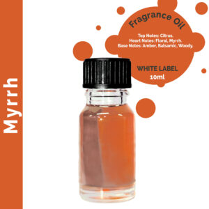 10 ml Myrrh Fragrance Oil - UNLABELLED  (ULFO-41)