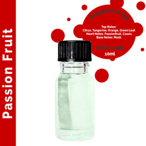10 ml Passion Fruit Fragrance Oil - UNLABELLED  (ULFO-46)