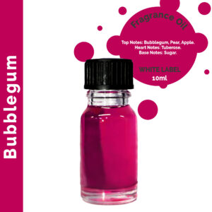 10ml Bubblegum Fragrance Oil - UNLABELLED  (ULFO-76)