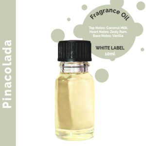 10ml Pinacolada Fragrance Oil 10ml - UNLABELLED  (ULFO-94)