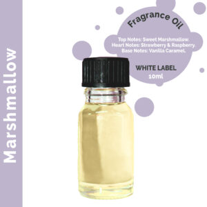 10ml Marshmallow Fragrance Oil 10ml - UNLABELLED (ULFO-95)