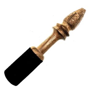 Wooden Stick - 14cm  - Namaste Carving  (TibA-13)