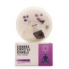 Chakra Crystal Candles - Crown Chakra  (ChkCC-07)