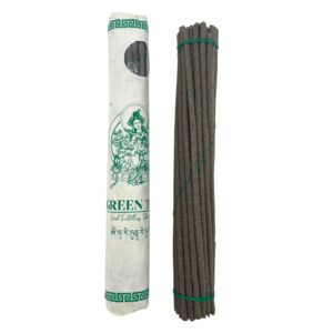 Rolled Pack of 30 Premium Tibetan Incense - Green Tara  (TSI-06)