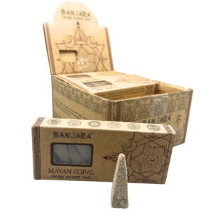 Banjara Smudge Pyramid Cones - Mayan Copal  (BanjSC-05)