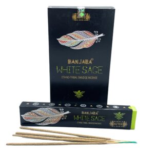 Banjara Tribal Smudge Incense - White Sage  (BanjSI-05)