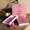 Pack of 15 Natural Incense Smudge Bricks and Burner - Rose Wood  (AISB-03)