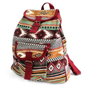 Jacquard Bag - Chocolate Backpack (JNS-02)