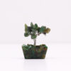 Mini Gemstone Trees On Orgonite Base - Green Aventurine (15 stones)  (MGemT-06)