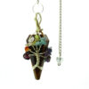 Magic Pendulum - Seven Chakra - Tigereye  (GemMP-28)