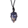 Laced Gemstone Teardrop Pendant - Sodalite  (LGemP-03)