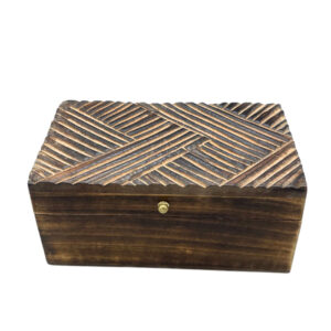 Vintage Deco - Multi Purpose Box - 22x12x10cm -  Antique Lines  (VDBox-04)