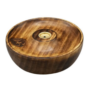 Incense Stick & Cone Burner Disc - Om  (ISH-231M)