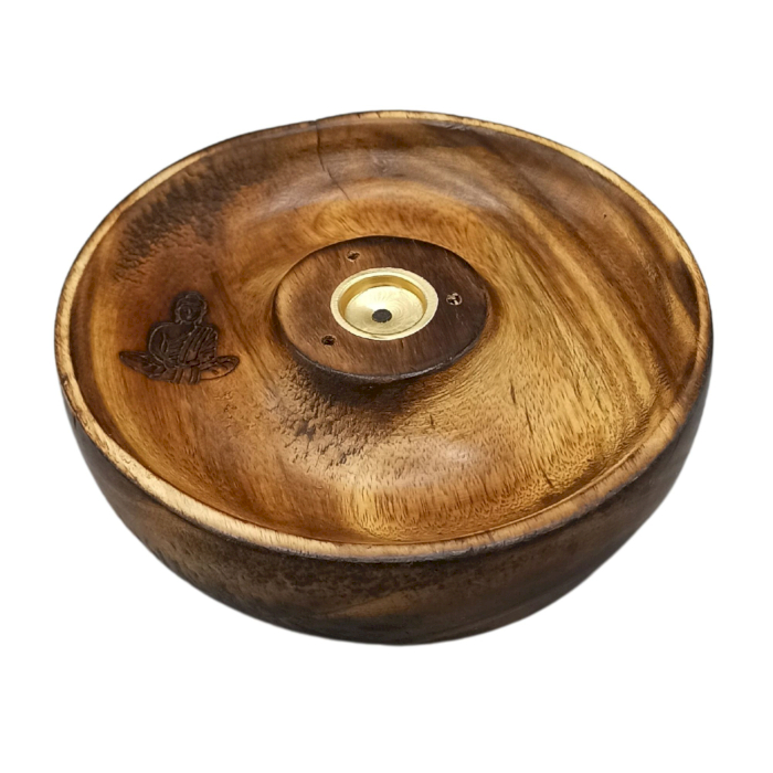 Incense Stick & Cone Burner Disc - Buddha  (ISH-234M)