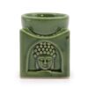 Square Buddha Burner - Dark Jade  (OBBB-10)