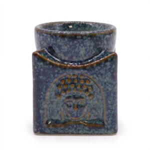 Square Buddha Burner - Dusty Blue  (OBBB-11)