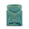 Square Buddha Burner - Soft Turquoise  (OBBB-13)