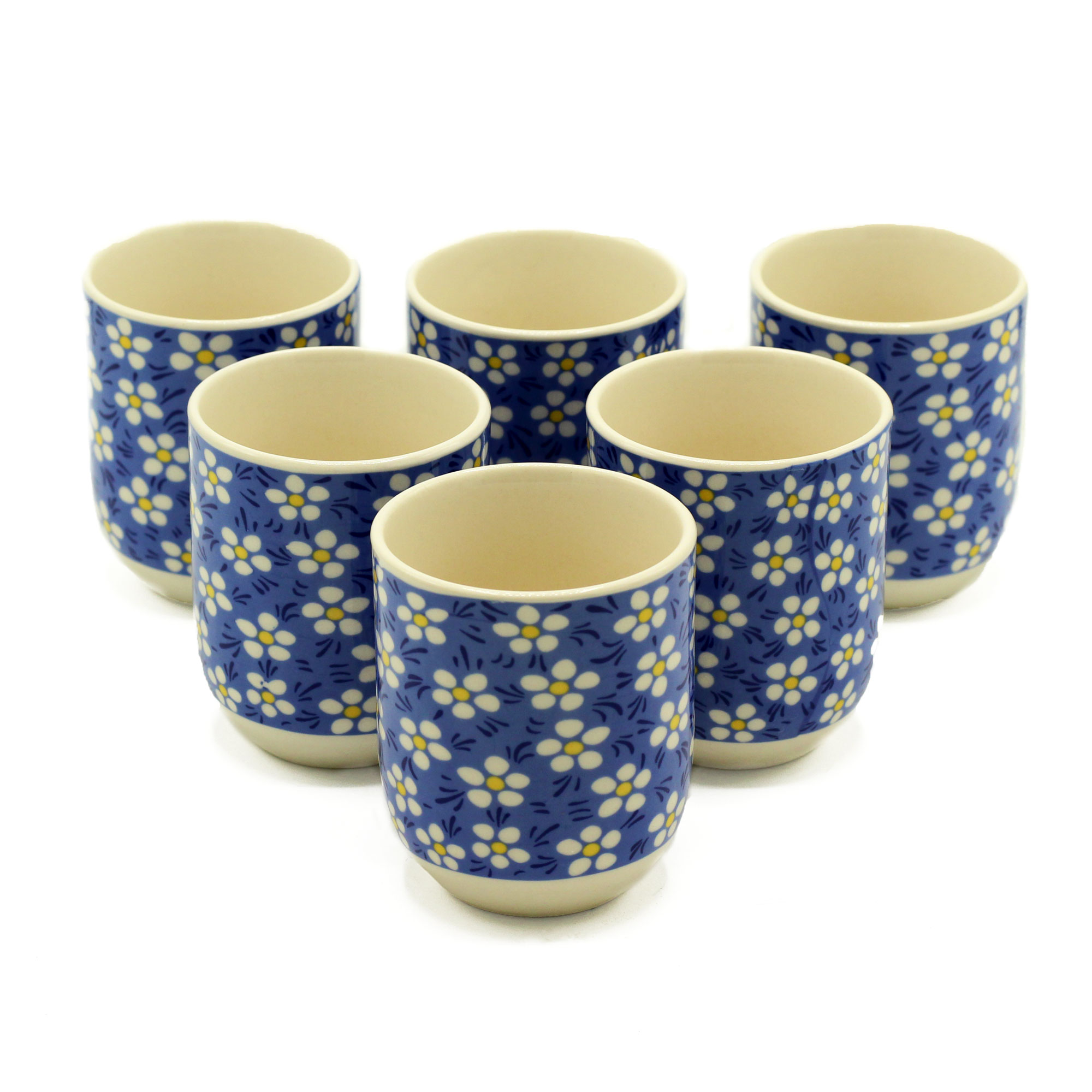 Herbal Tea Cups - Blue Daisy  (TeaP-22)