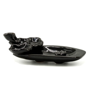 Backflow Incense Burner - Lotus Pond & Incense Stick Holder (BackF-72)