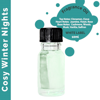 Cosy Winter Nights Fragrance Oil 10ml - White Label (ULFO-107)