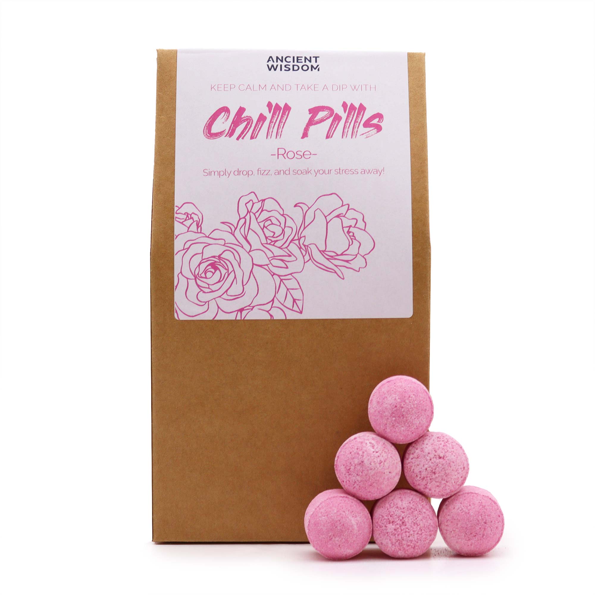 Chill Pills Gift Pack 350g - Rose  (ChillP-03)