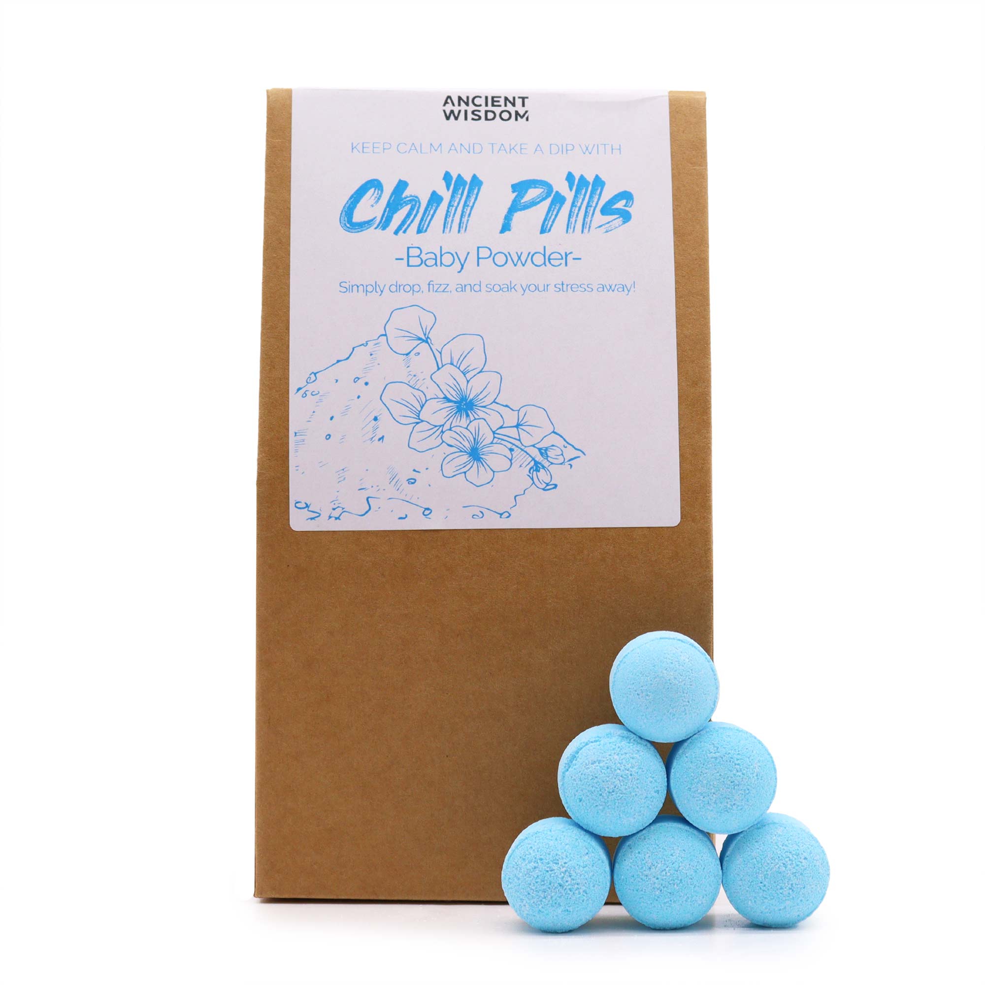 Chill Pills Gift Pack 350g - Baby Powder  (ChillP-07)
