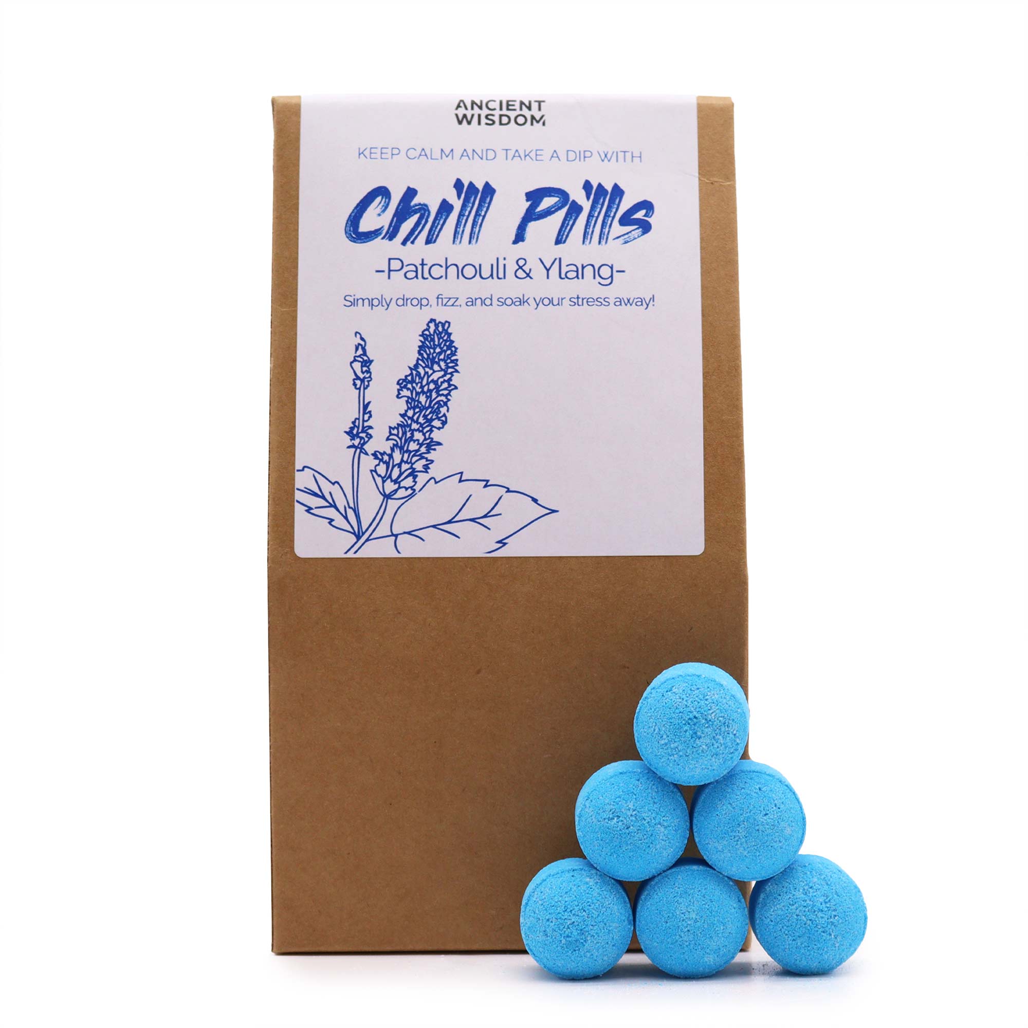 Chill Pills Gift Pack 350g - Ylang & Patchouli  (ChillP-09)