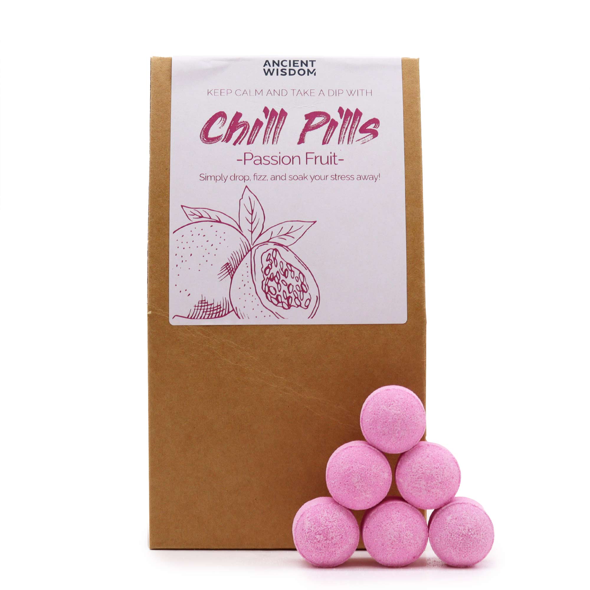Chill Pills Gift Pack 350g - Passion Fruit  (ChillP-12)