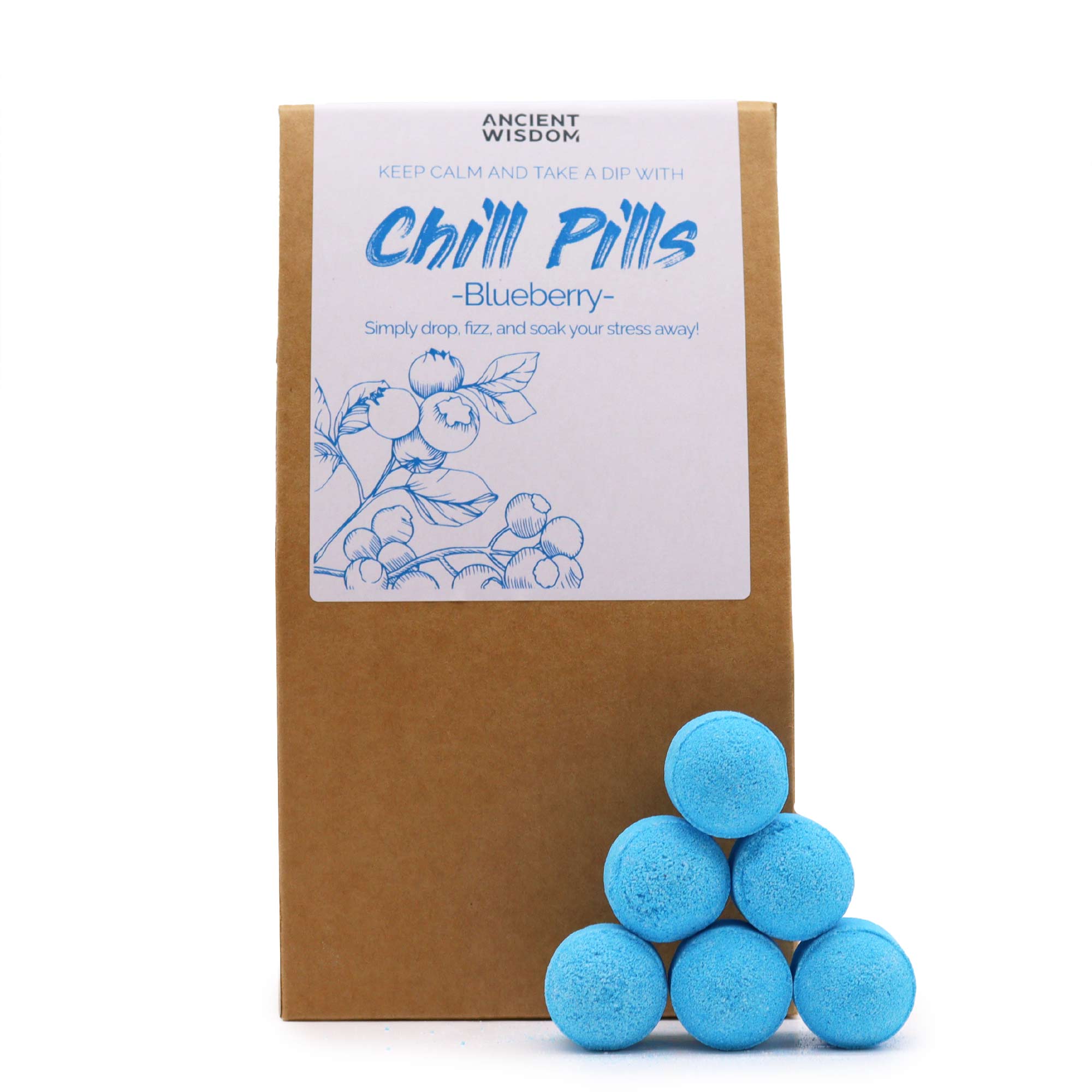 Chill Pills Gift Pack 350g - Blueberry  (ChillP-13)