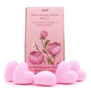 Blooming Pink Bliss Bath Heart Gift Set (HBBS-02)