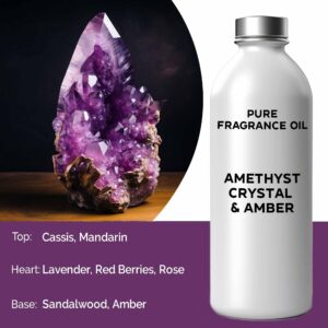500ml (Pure) FO - Amethyst Crytal & Amber  (FOBP-235)