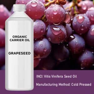 Organic Grapeseed Oil 1 Litre (OrgBOz-02)